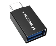 Wozinsky Adapter USB-C USB-A 3.2 10Gb/s czarny W10GY1S - 1487926 - zdjęcie 1